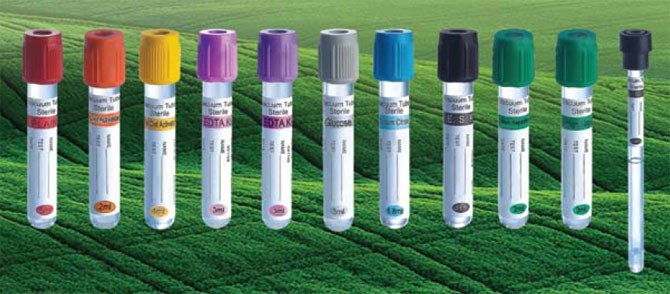 Blood collection tubes manufacturers India