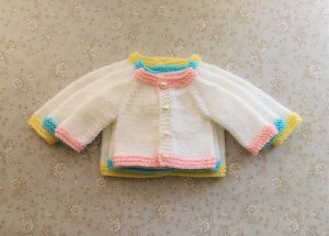 baby cardigan set