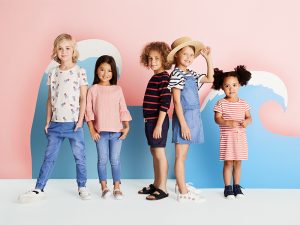 children swear brands UK